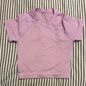 lululemon athletica Swiftly cropped t shirt
